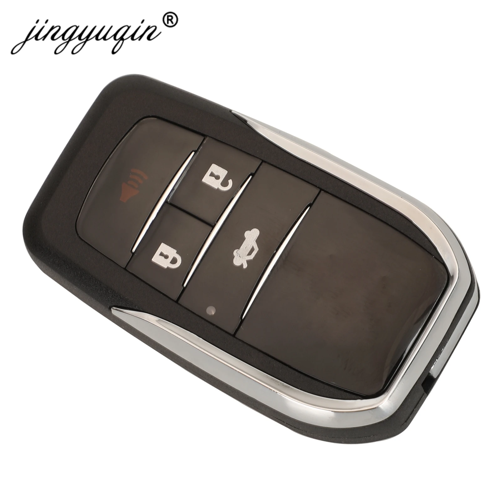 Jingyuqin 2/3/4BT เปลี่ยน Modified Flip Remote Key Shell สําหรับ Toyota Corolla Camry Auris TOY47 อัพเกรดพับกรณี