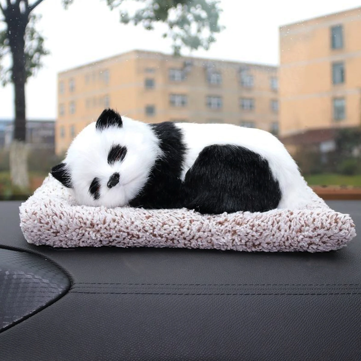 

Bamboo Charcoal Cat Ornaments Car Interior s Household with Cloth Mat Decoration Air Purifying Kitten