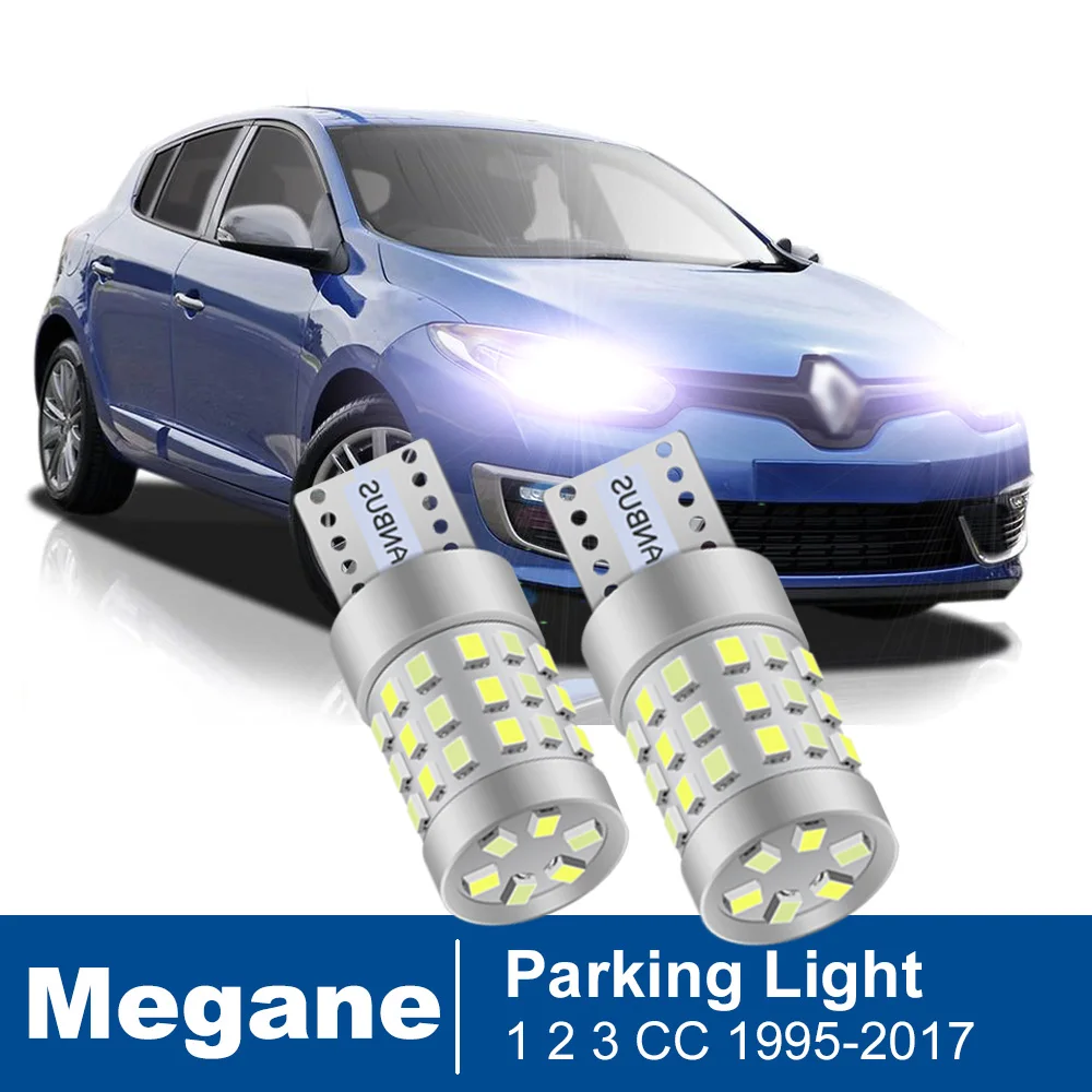 

2Pcs Led Parking Light For Renault Megane 1 2 3 CC 1995-2009 2010 2011 2012 2013 2014 2015 2016 2017 Accessories Clearance Lamp