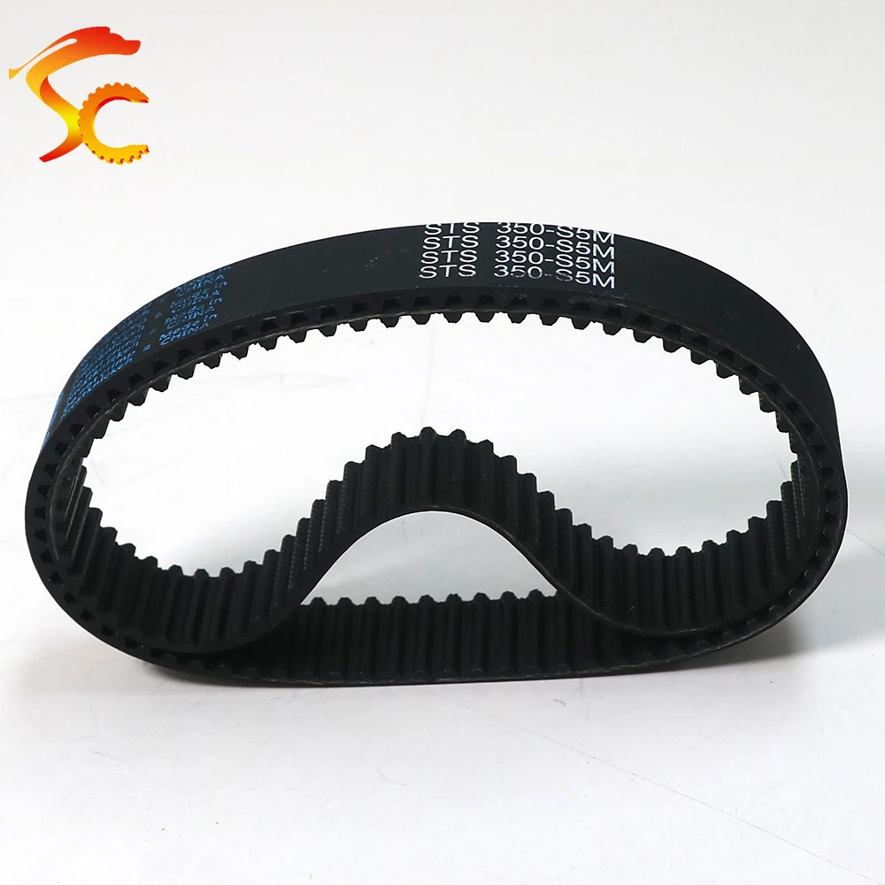 STD 5M rubber conveyor gear belt industrial timing belt tooth pitch 5mm width 6/9/10/12/15/20/25/30mm perimeter 200~295mm