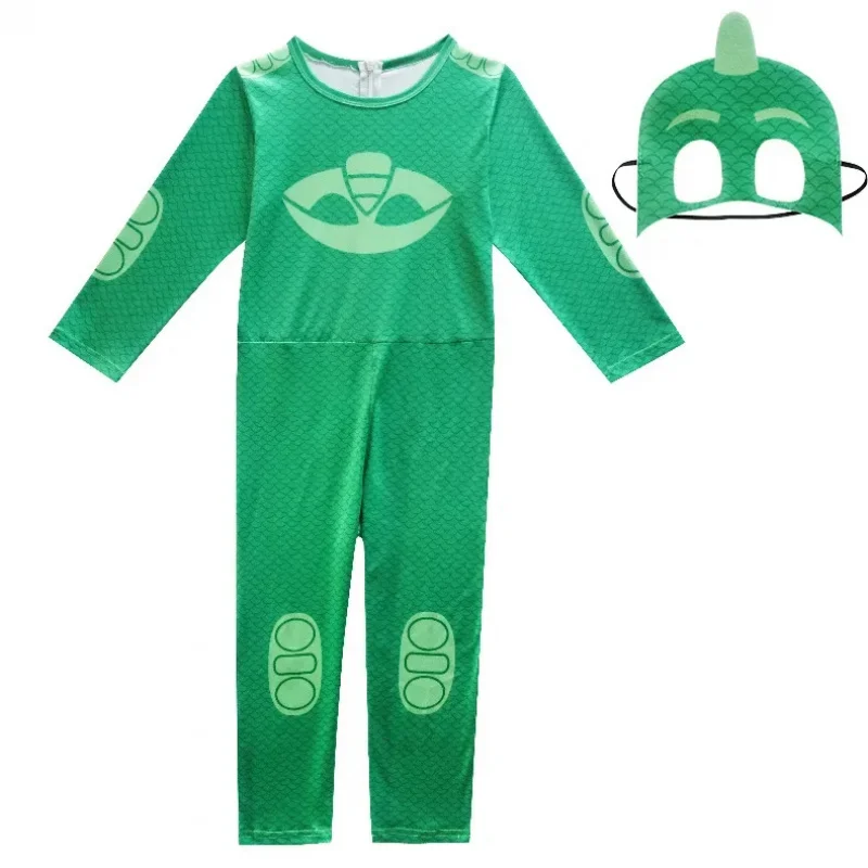 Nouveauté 2026 : Déguisements Halloween Power W-Wild Kratts pour Noël et Halloween – Personnages Filles Garçons Catboy Gekko Owlette Animaux Siameses