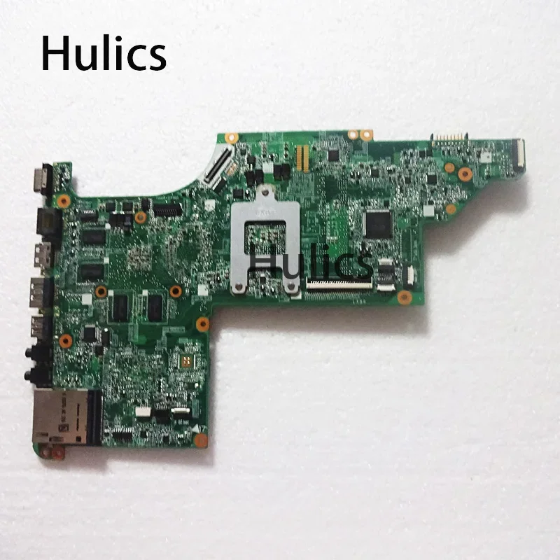 Hulics Used 603939-001 DA0LX8MB6D1 Mainboard FOR HP PAVILION DV6 DV6-3000 LAPTOP MOTHERBOARD DDR3 Main Board