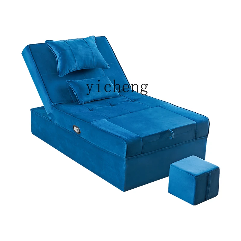 ZC Foot Therapy Electric Sofa Integrated Bed Foot Bath Foot Soaking Massage Sofa Chair Sauna Rest Bed