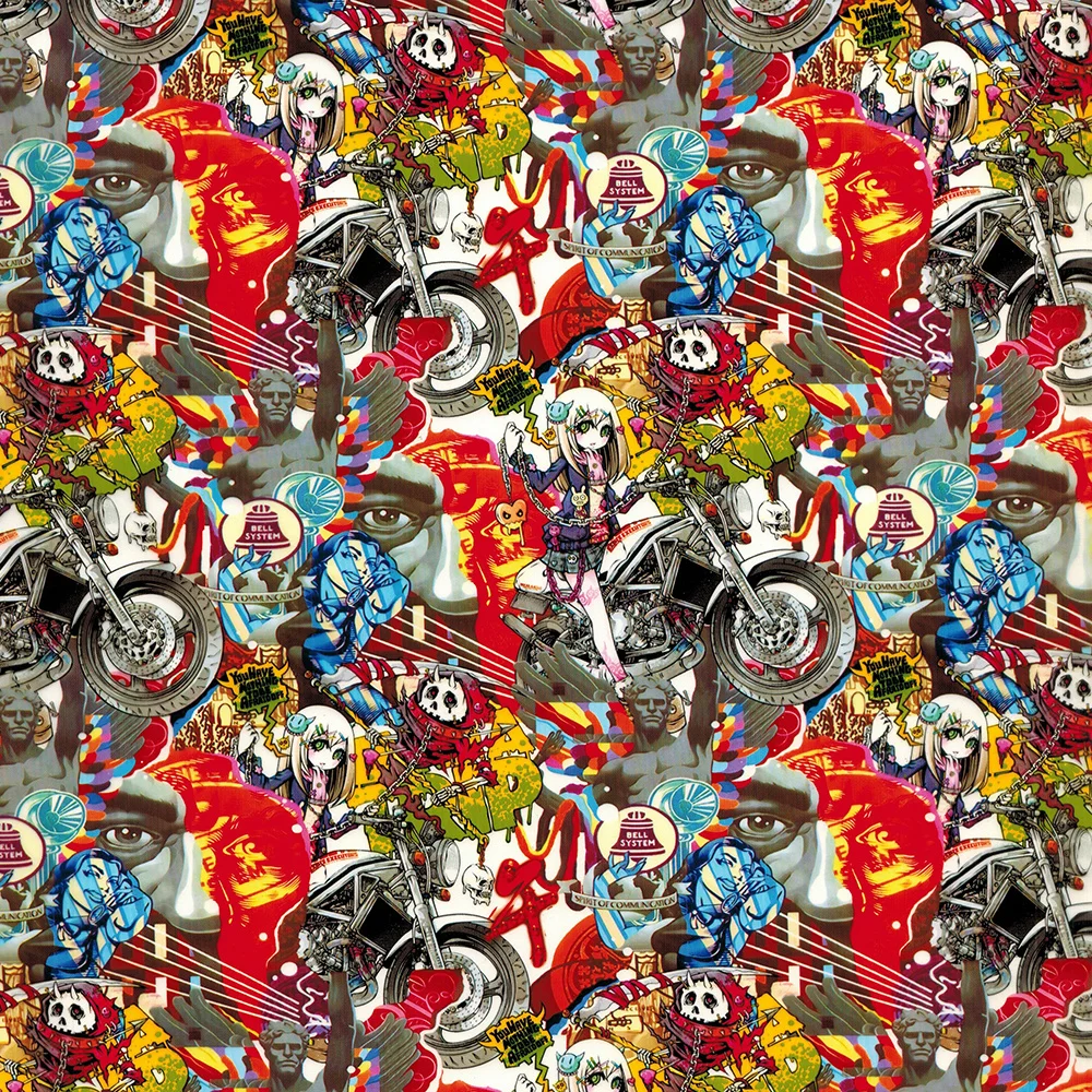 2M/6M/10M/20M Length Cartoon Design Hydrographic Water Transfer Printing Film 50CM Width Hydroprinting Of Images H1802
