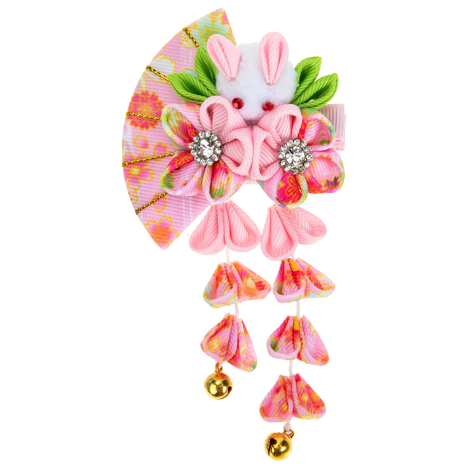 

Rabbit Hairpin Ornaments Women Accessories Girl Plastic Hanfu Clips Tassel Headdress Flower Elegant Wedding Bridal Shower Thick