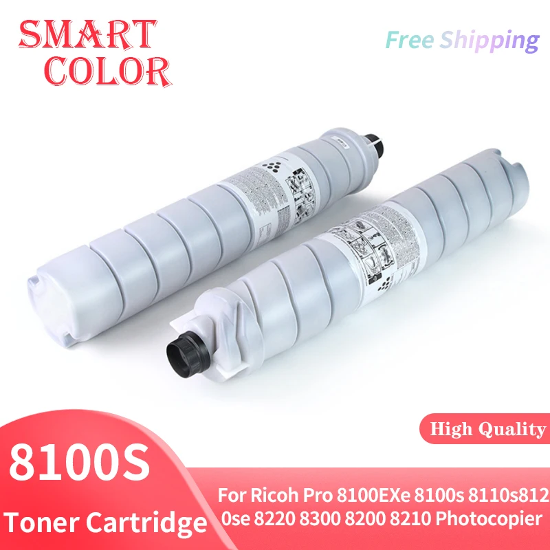 1400g Toner Cartridges Compatible For Ricoh 8100 toner Pro 8100EXe 8100s 8110se 8120se 8220 8300 8200 8210 Photocopier toner