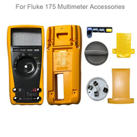 For Fluke 175 MMultimeter Accessories Front Housing Rear Shell Battery Case Support Shell Press Key Turntable And Inner Knob