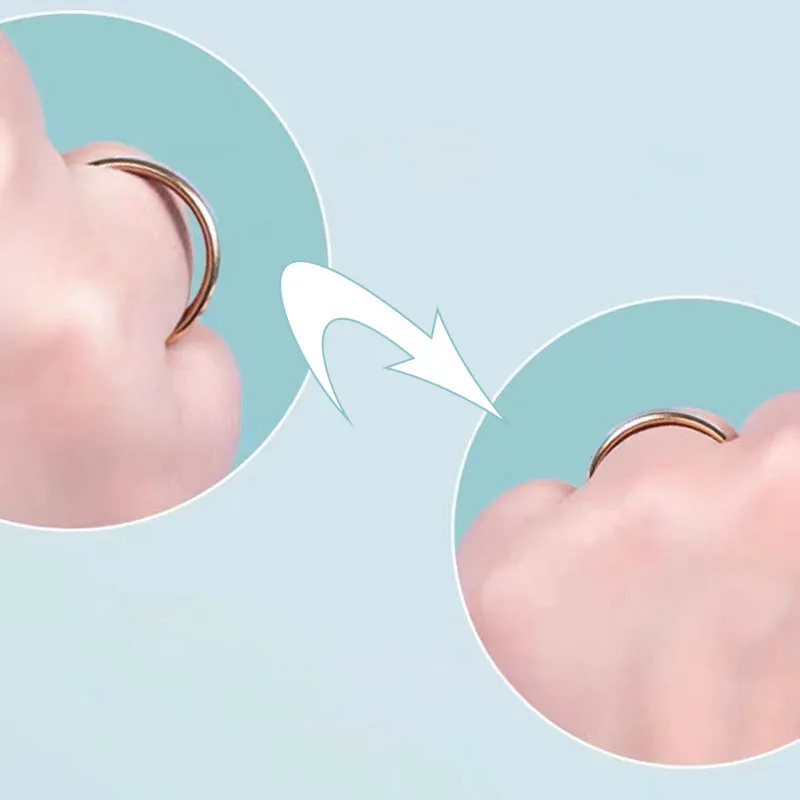 Ring Size Resizer Ring Size Change Silicone Invisible Sticker for Loose Rings Transparent White Finger Reducer Jewelry Tools