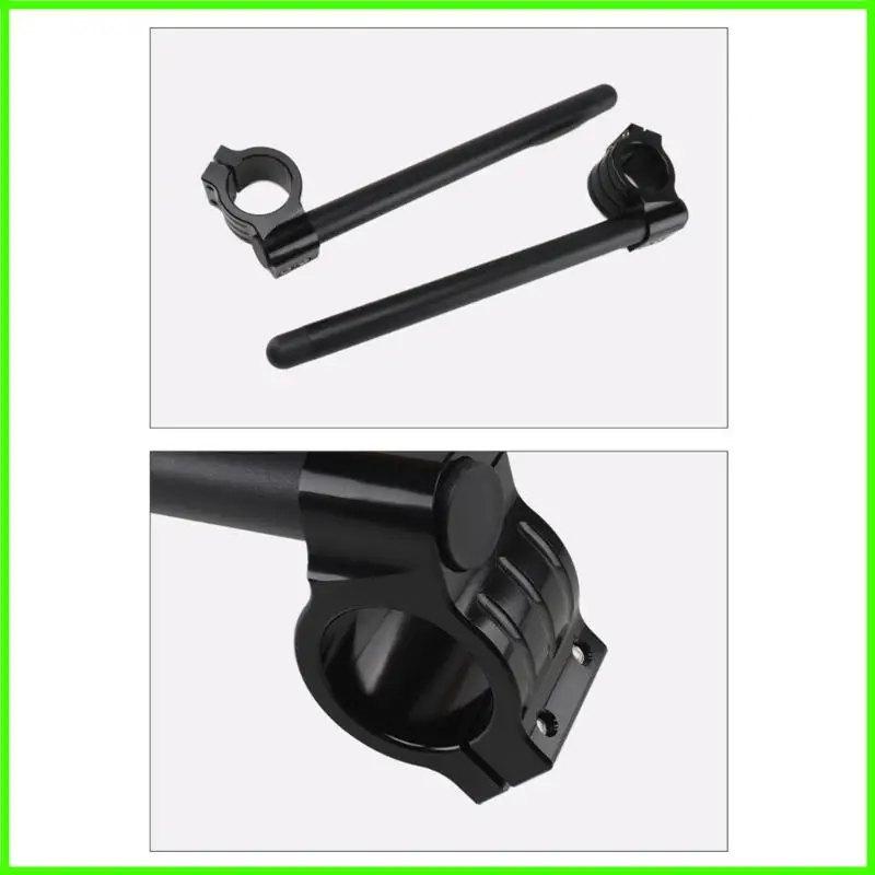 Versatile Clip On Handle Bars Motorcycle Handlebar Risers 52mm for best Control & Comfort in Various ridings Conditions