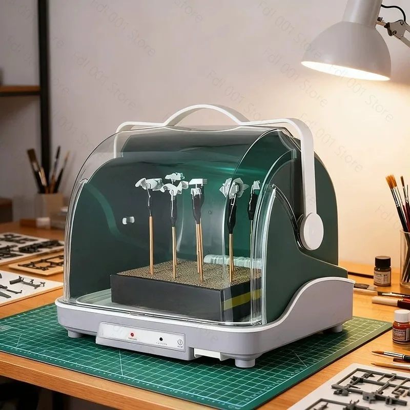 2026 Small Paint Drying Oven for Model Painting Dustproof Box with Heating