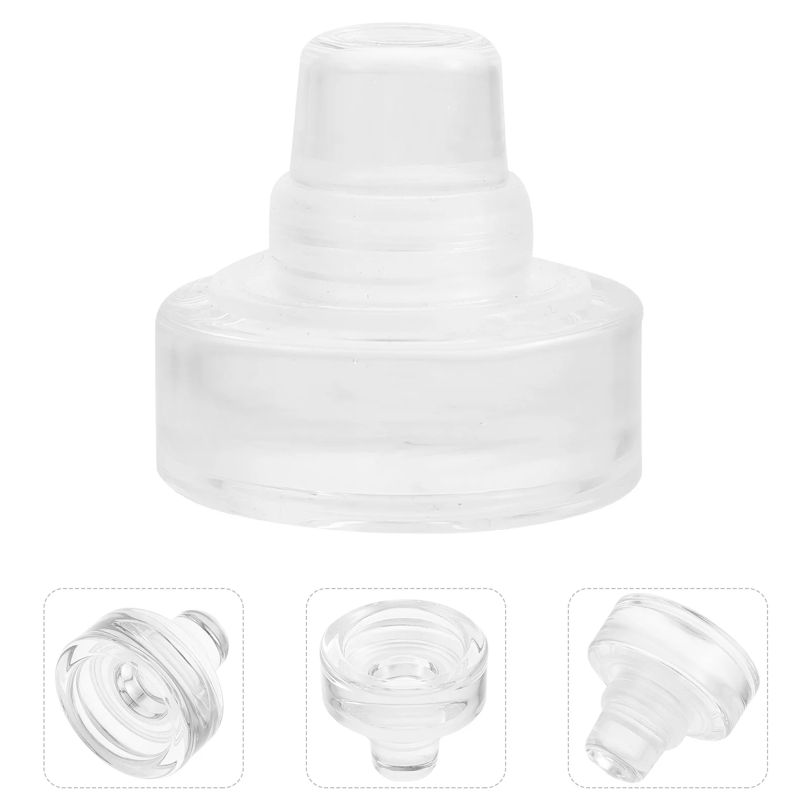 10 Pcs Cork Reusable Stopper Beer Bottle Beverage Glass Plugs for Bottles Sealer Stoppers Air-tight Silica Gel Bulk