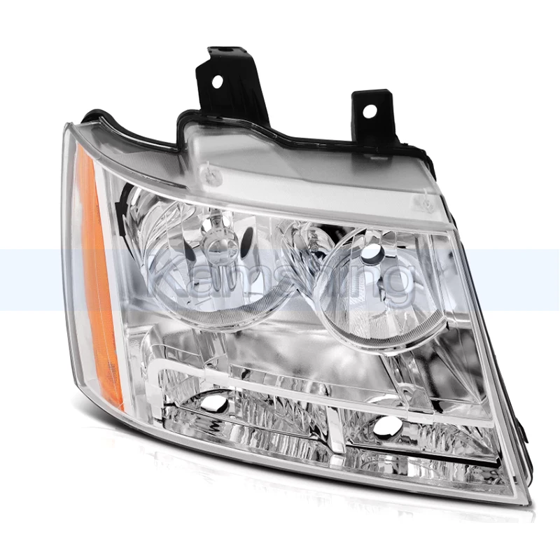 US Version a pair Front Bumper Headlight For Chevrolet Avalanche/Suburban Tahoe 2007-2014 Head Light Headlamp Head Lamp