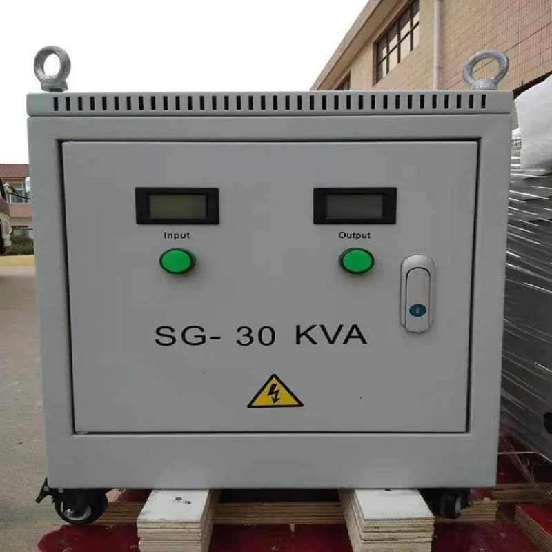 Three-phase automatic transformer for industrial motor drive 480V to 220V/380V step-down step-up dry type