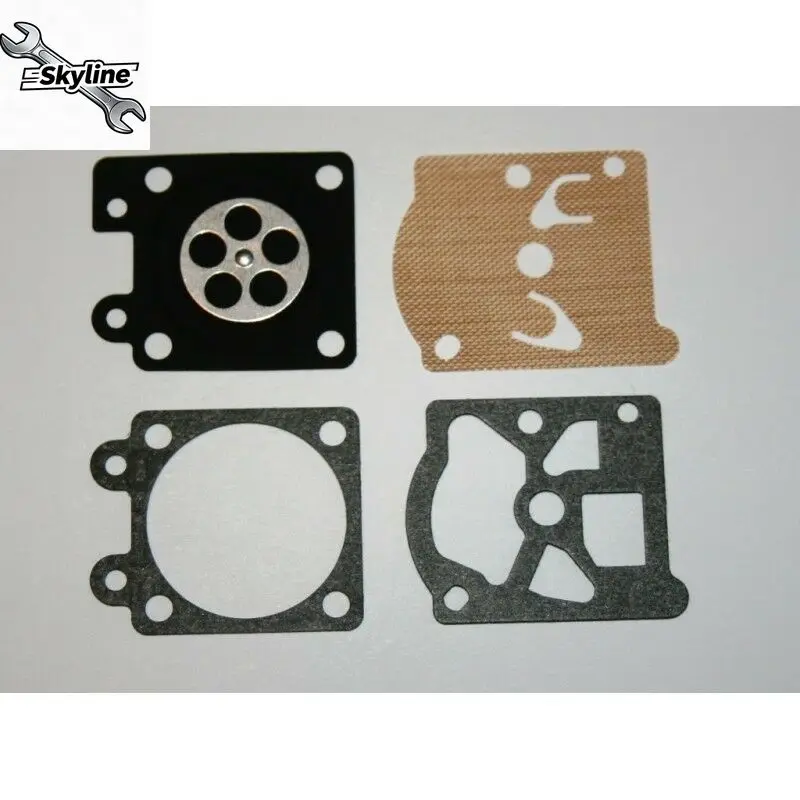 10 Pieces D10-WTE MS 240 260 MS240 MS260 Diaphragm Gasket Carburetor Repair Rebuild Kit