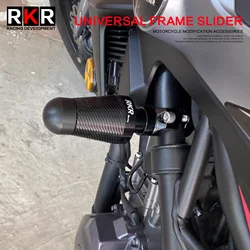 CNC Motorcycle Clamp Falling Protection Pad Frame Sliders Crash Protector for CFMOTO 450SR 450NK KOVE 321R Benelli Leoncino 800