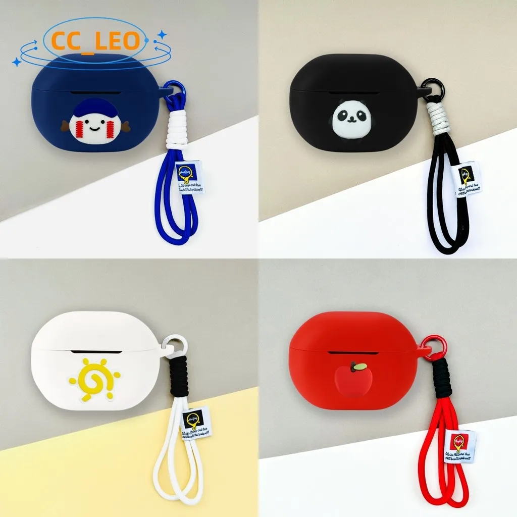 Coque de protection antichoc avec breloque pendentif Krasnolanyard, �tui mignon pour SoundPeats Capsule3 Pro +