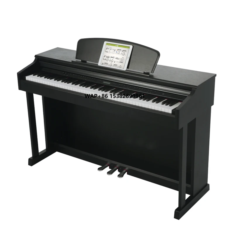 

Professional 88-Key Digital Piano Graded Hammer Action Keyboard 147 Selectable Voices String Resonance High Quality Music