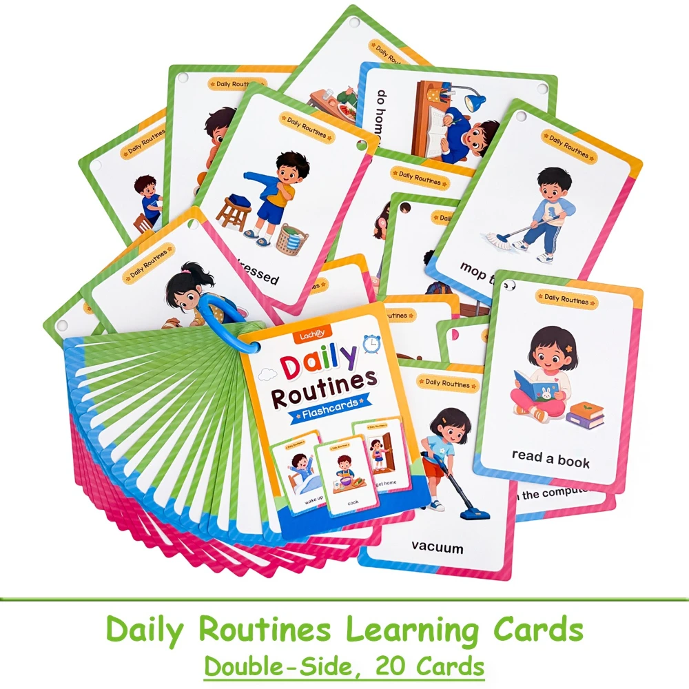 Kids Education Words - 38 Carte Didattiche con Parole per