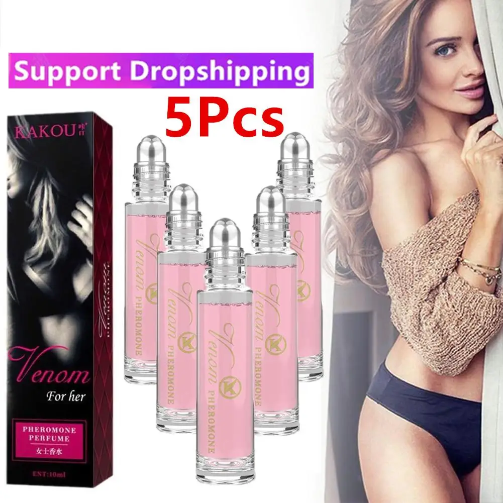 

5X 10ml Perfume for Men Women Ball Perfume Women Pheromone Essential Oil Perfume Attracts The Opposite Sex Lasting Fragrance