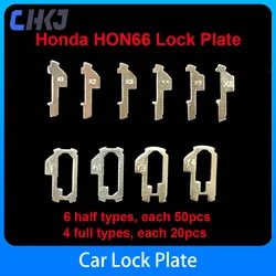 CHKJ-Placa de bloqueo de coche para HONDA HON66, kit de accesorios de reparación de bloqueo automático, 50 NO1-6 cada uno, 20 unidades, 380 unidades por lote