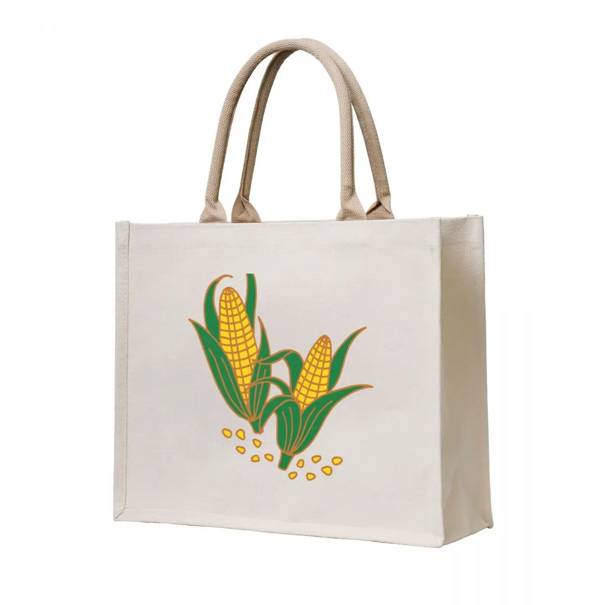 

Corn Corn Pattern Corn on the Cob Summer Sweet Tote reusable shopping Beach Canvas Tote Gift bag Gift bags Tote Bag