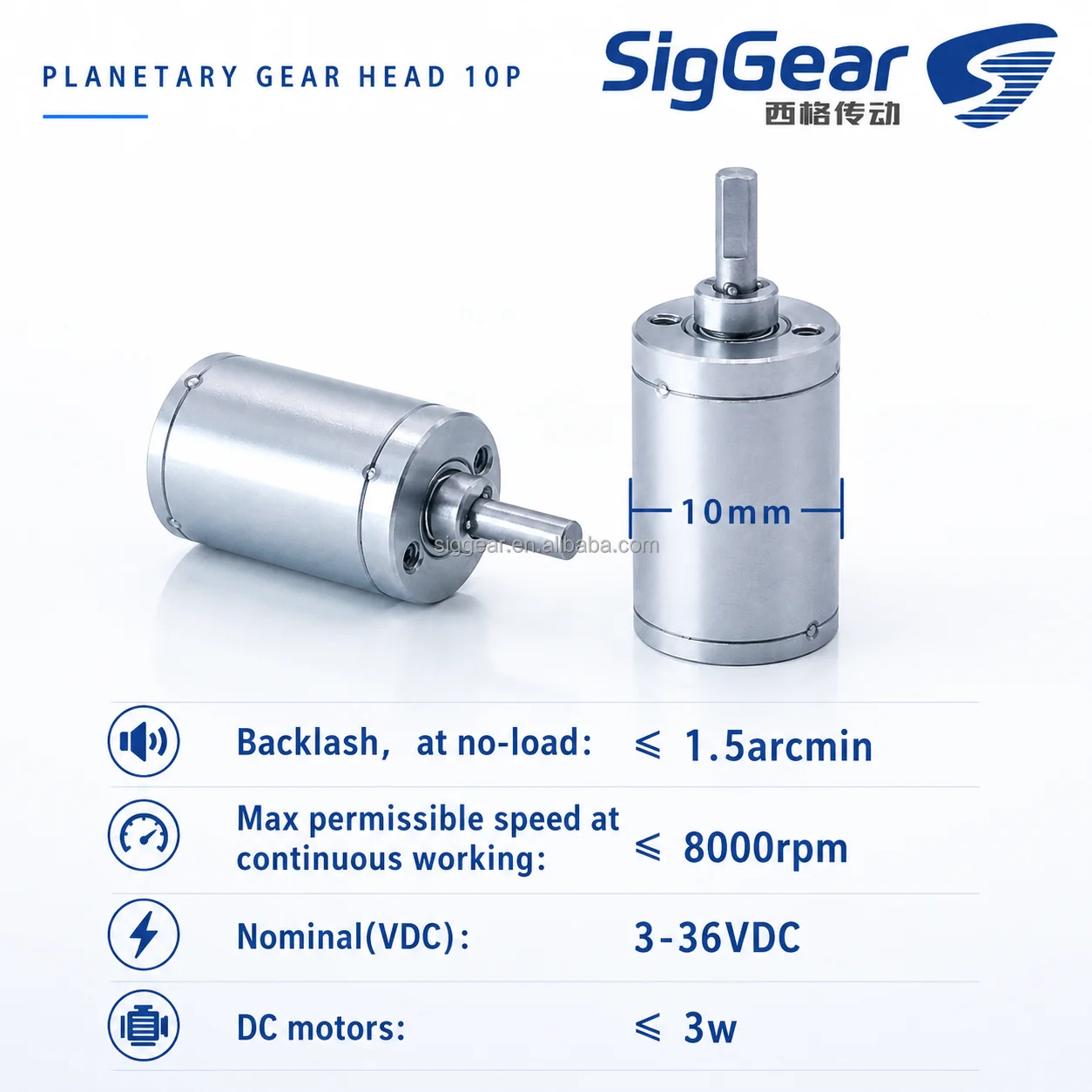 10mm Planetary Gearbox DC Gear Motor 3-36V OEM ODM Custom Micro Reducer for Smart Lock Medical Device Robot view 4