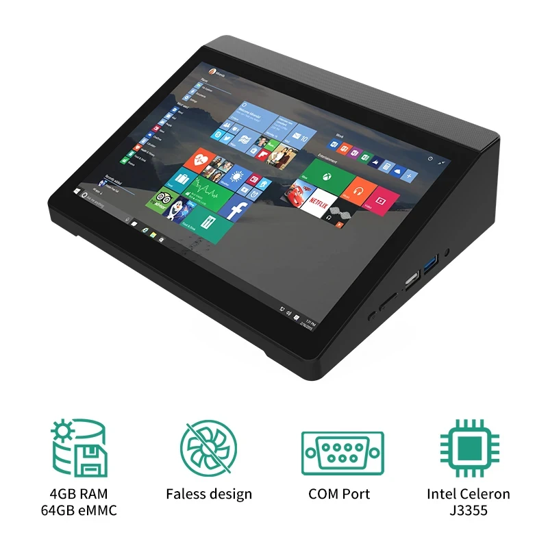 Higole F6APL Mini PC Computer Tablet Pad 1280×800IPS Touch Screen Windows 10 10.1\