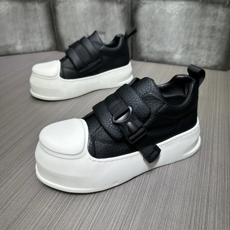 

Модные брендовые туфли с пряжкой, новинка, персонализированные, трендовые, прямые поставки, трансграничная торговля, мужские туфли больших размеров, осень