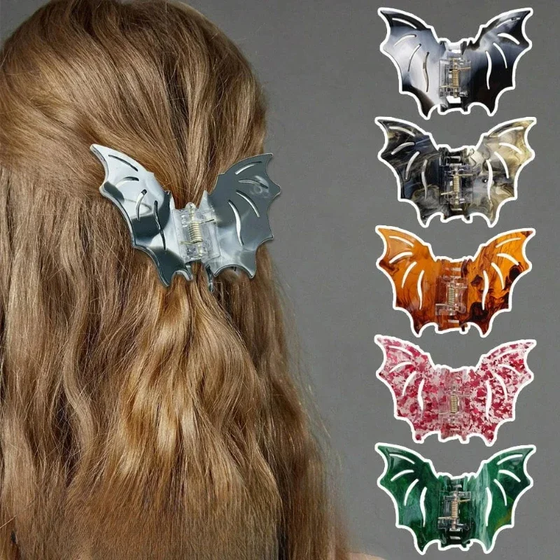 

New Cool Bat Hair Accessories Fashionable Shark Hair Clip Women's Halloween Creative Gifts with Multiple Styles To Choose From