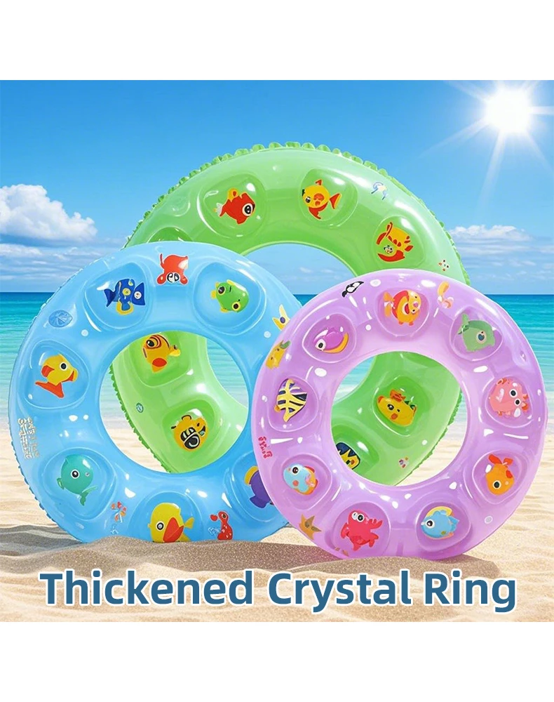 

Надувной плавательный круг с милым принтом пчелы, мультяшный рисунок, летний пляжный плотик для бассейна для взрослых и детей