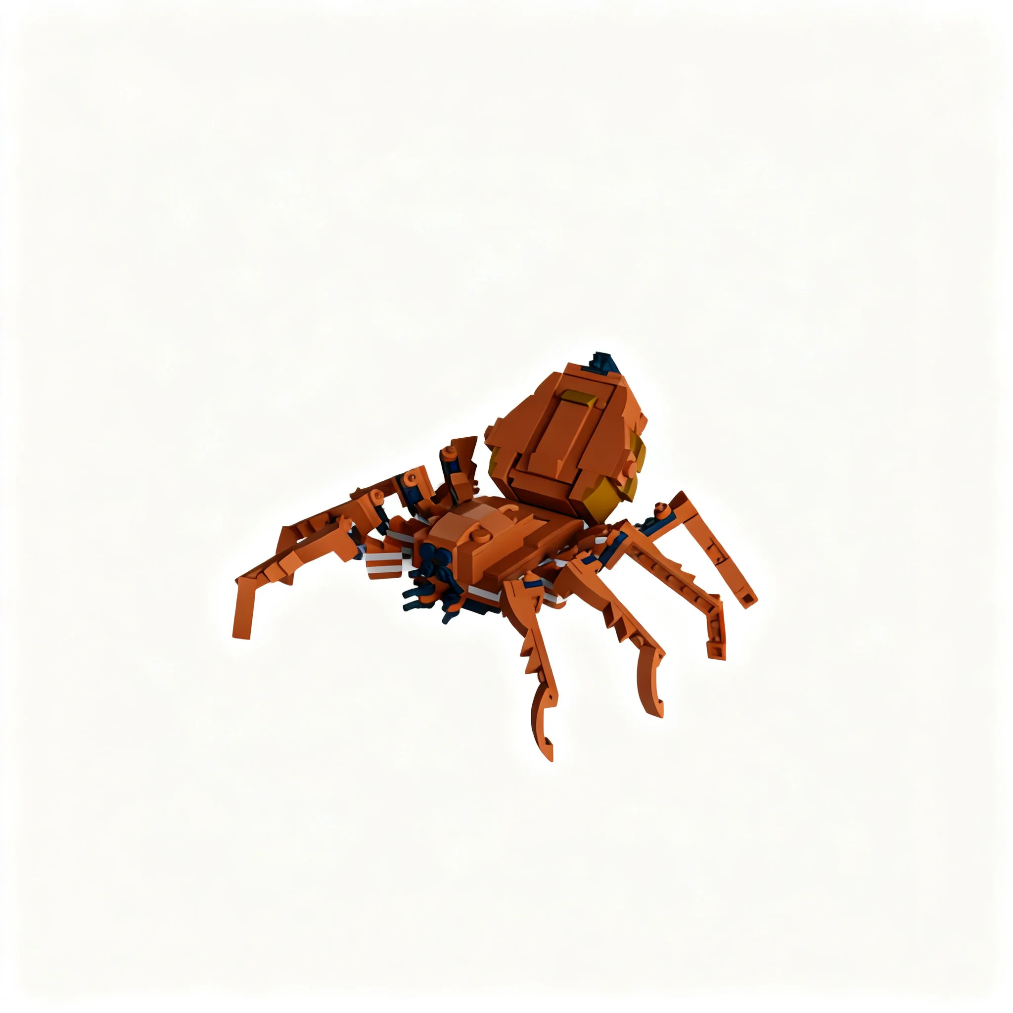 370pcs MOC Spider Creator Model Building Blocks Christmas Gift Toy Brick Birthday 3D Creative Collection Assemble Education DIY