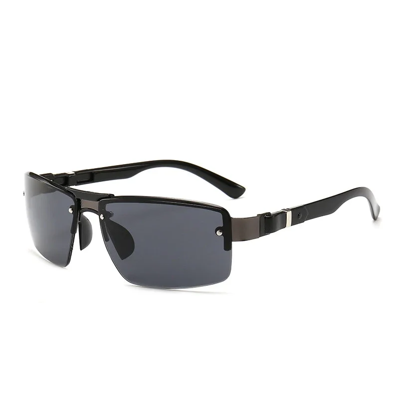 

Fashion Men Vintage metal rectangle Sunglasses Classic Brand Sun glasses Coating Lens Driving Eyewear For Men/Women