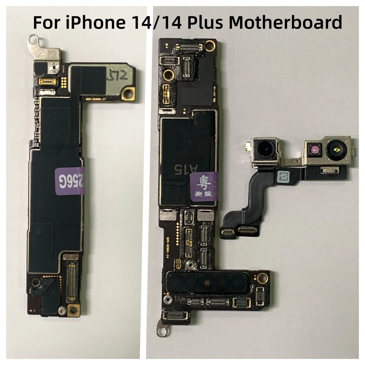 iPhone 14 Pro Max 14 Plus メインボード用の本物のマザーボード、Face