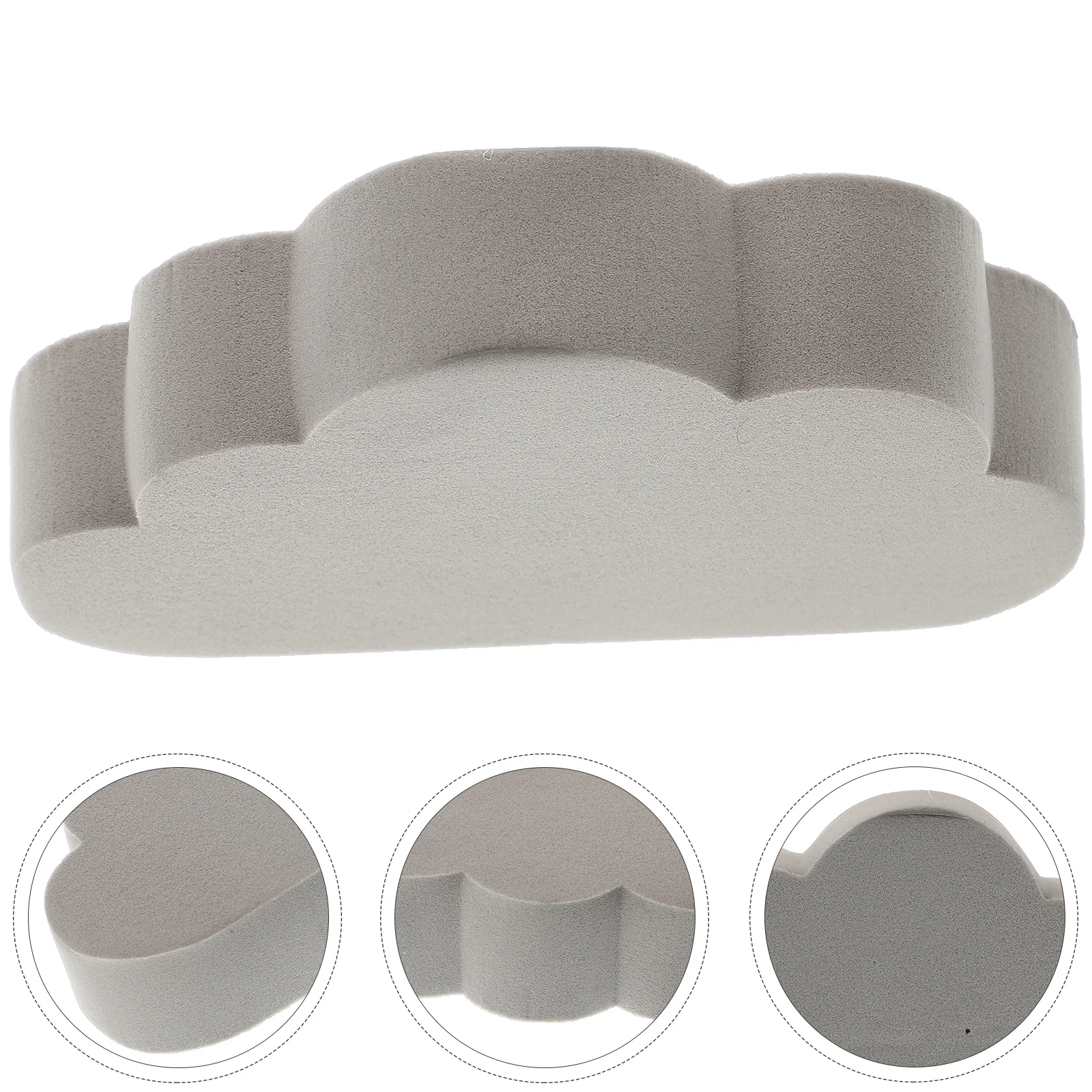 

Dishwashing Sponge Double Sided Scrub Grey Eraser Kitchen Bathroom Non Scratch Durable Cleaning Sponge Pad Comfortable