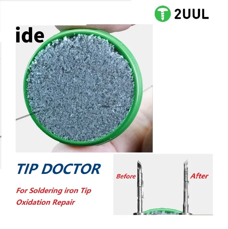 

3PCS 20g 2UUL SC93 Soldering Iron Tips Cleaner Cream Tinner Activator Oxide Layer Cleaning Paste On Solder JBC C210 Aixun T12