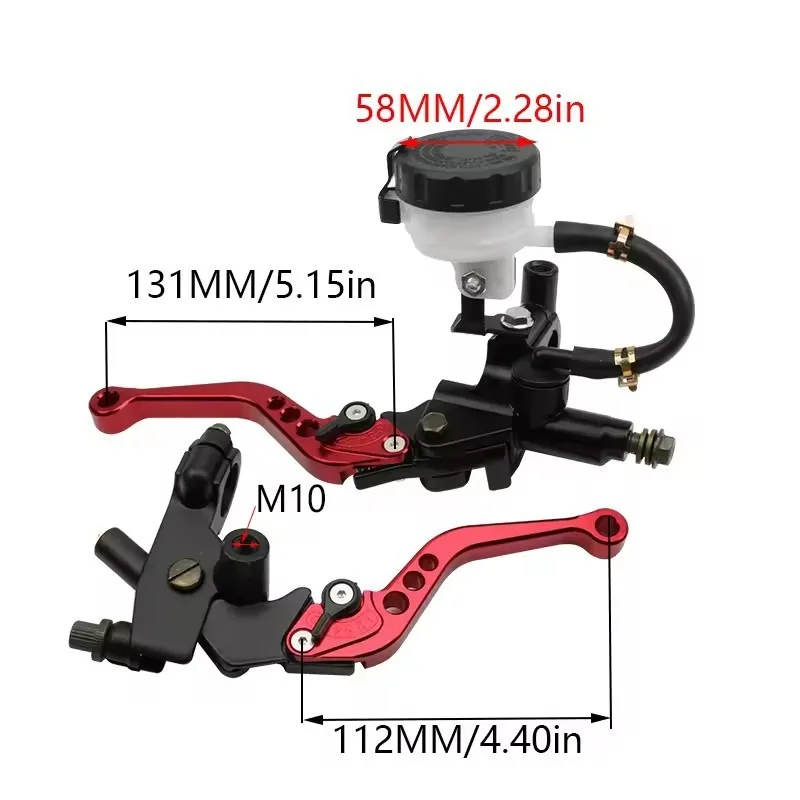 Motorcycle Modification Brake Pump Motorcycle Universal Semi CNC Six Speed Hydraulic Brake