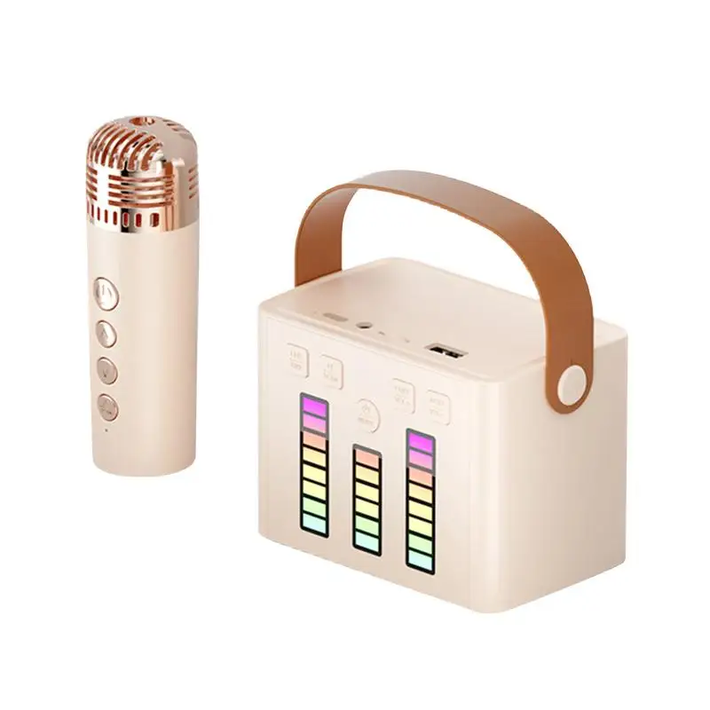 Karaoke Machine For Adults Karaoke Speaker Karaoke Machines Portable Speaker Wireless Microphone For Home Party