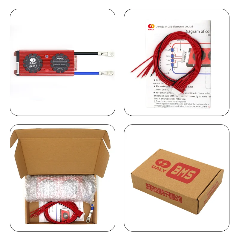 DALY 3S 12V Li-ion BMS 3S 11.1V 15A 20A 30A 40A 50A 60A 80A 100A