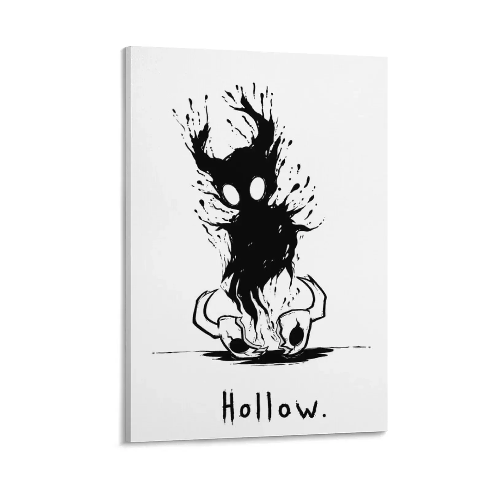 

Hollow Void [Hollow Knight] Canvas Painting interior paintings wall decor aesthetic room