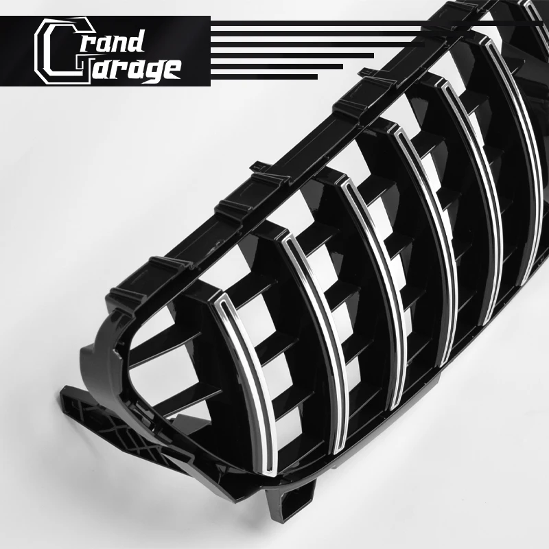 GT Panamericana Front Bumper Grille For 2013 - 2015 2016 - 2018 Mercedes W176 A Class A180 A200 A220 A250 (Not for A45 AMG)