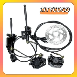 Front and Rear Brakes Hydraulic Disc Brake Pump Assembly for Citycoco China Halei Electric Scooter