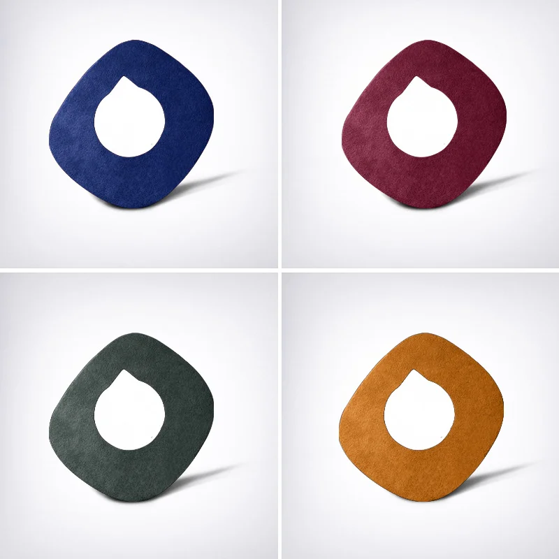 Car Steering Wheel Center Label Sticker Alcantara Suede For For Volvo XC60 S60 S90 XC40 XC90 V60 V90 S80 V70 car accessories