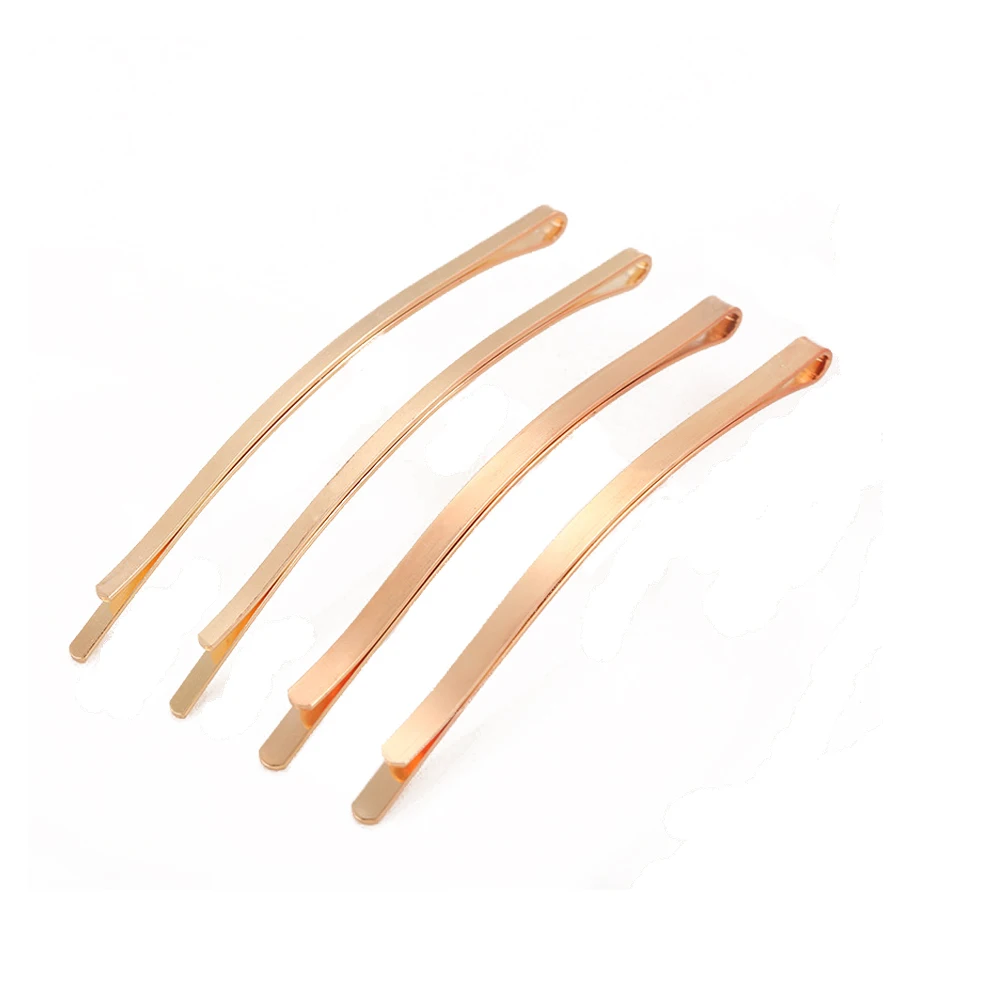 10pcs/Lot Metal KC Gold Hair Clip Girls Hairpins Barrettes For Women Accessories DIY Jewelry Making Supplies Crafts Deco Parts