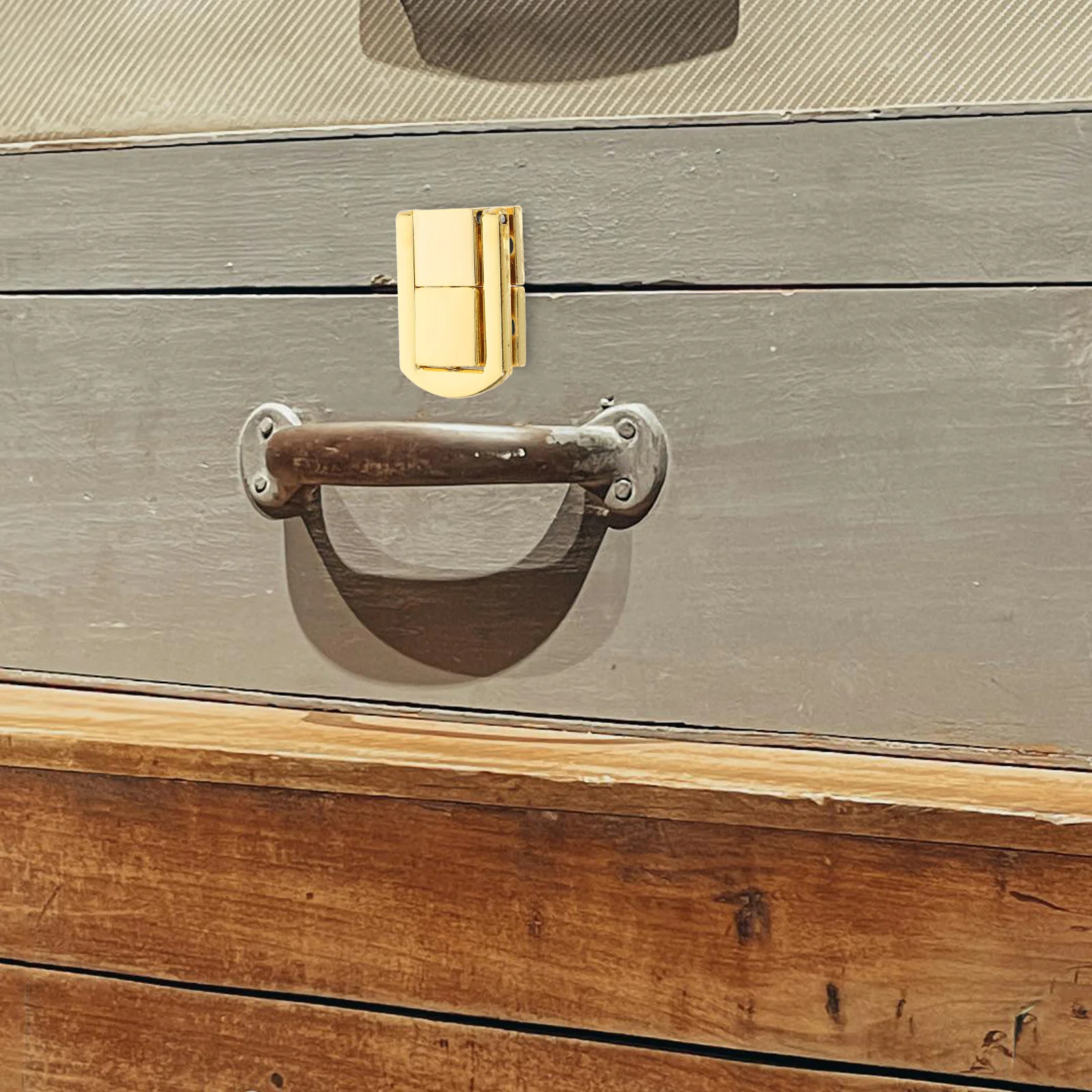 

5Pcs Retro Style Hasp Latch for Wooden Boxes Jewelry Chests Toolboxes Small Latches Secure Closure Cabinet Hardware