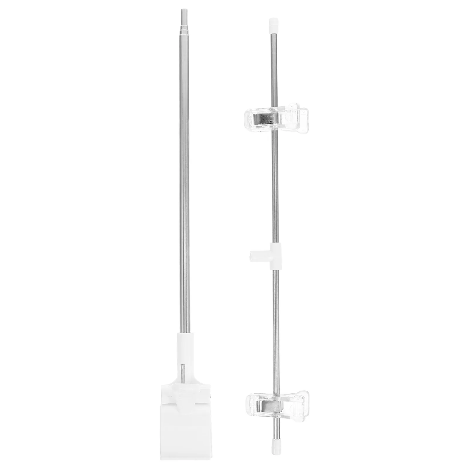 Modern Sleek Adjustable Poster Display Stand Clip Type for Indoor Store Supermarket Office Tabletop Wall Mount