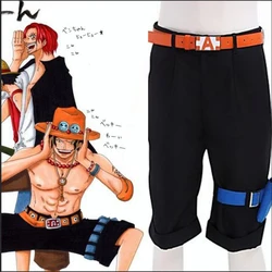 Anime Portgas D Ace Cosplay Costume Uniform Suit Set Outfit Halloween