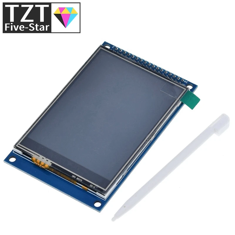 TZT 3.2 inch TFT LCD Touch Screen Module Display Ultra HD 320X240 ILI9341 for Arduino 3.2'' 320240 240x320 240320 2560 diy 34PIN