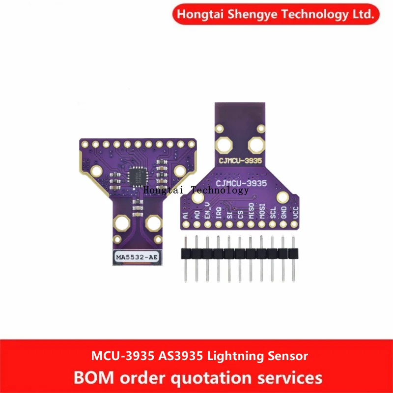 MCU-3935 AS3935 Модуль датчика молниезащитного удара с расстоянием штормы