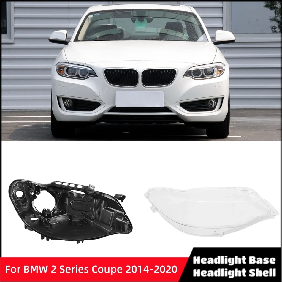 For BMW F22 M2 2 Series Coupe 2014 2015 2016 2017 2018 2019 2020 Articles Cars Base Head Lamp Shell Bracket Lights Lens Shell