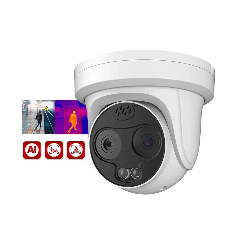 256x192    Thermal + Optical Bi-spectrum Thermal Imaging Network   Uncooled Vox Fire & Smoke Detection Thermal